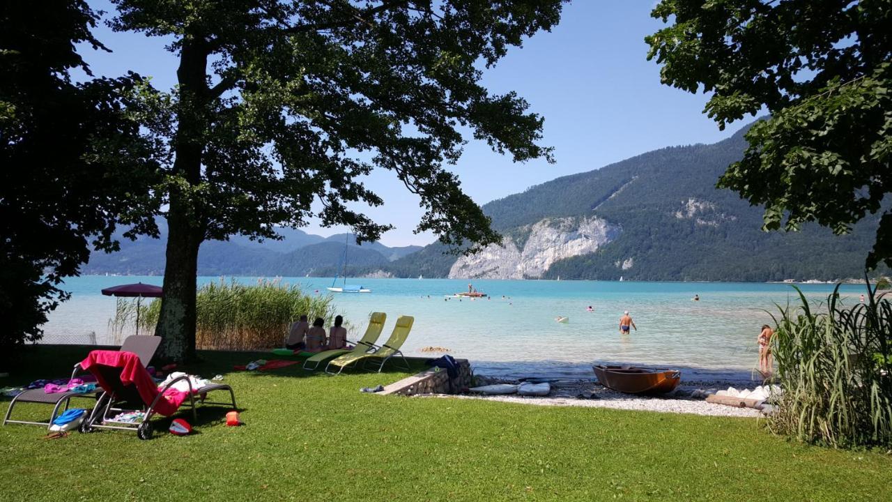 Landhaus Leitner Am Wolfgangsee Sankt Gilgen Eksteriør billede